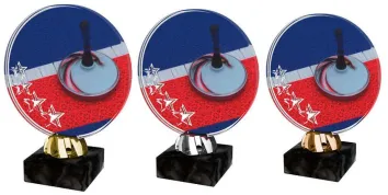 Akrylátová trofej ACL2103M21 | Eisstock Výška cm: 14, Barva: bronz