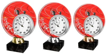 Akrylátová trofej ACL2103M30 | Atletika Výška cm: 14, Barva: stříbro