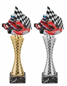 Trofej HLAC03M16 | Motorsport Výška cm: 27,5, Barva: stříbro