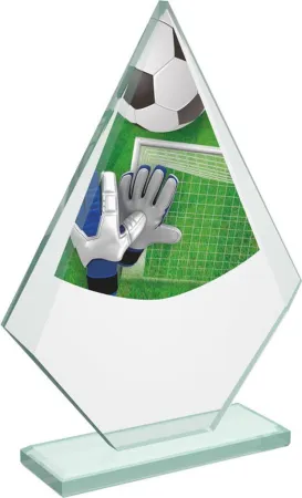 Skleněná trofej CRTF20007M1 Výška cm: 21,5