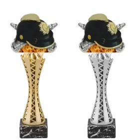 Trofej HLAC03M37 | Hasiči Výška cm: 27,5, Barva: stříbro