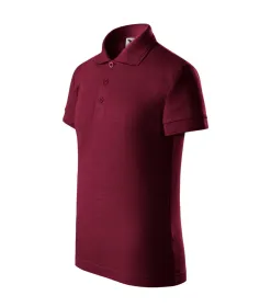 Polokošile dětská Pique Polo 222 - 158 cm/12 let - garnet