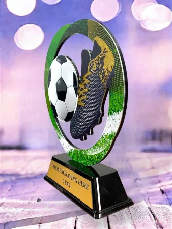 Kovová trofej SAM02M01 | Fotbal Výška cm: 17