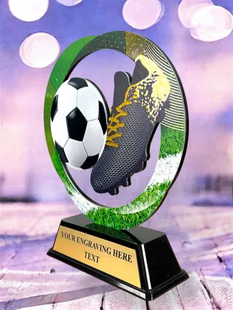 Kovová trofej SAM02M01 | Fotbal Výška cm: 17