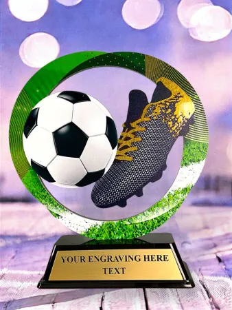 Kovová trofej SAM02M01 | Fotbal Výška cm: 17