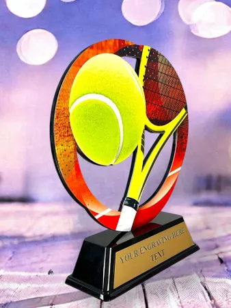 Kovová trofej SAM02M03 | Tenis Výška cm: 17