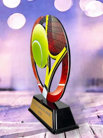 Kovová trofej SAM02M03 | Tenis Výška cm: 17