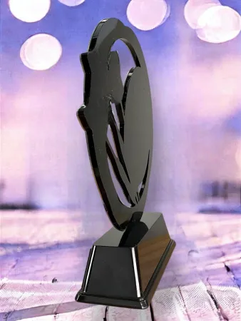 Kovová trofej SAM02M08 | Šipky Výška cm: 15, Barva: stříbro