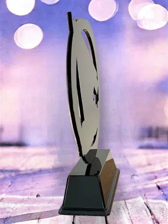 Kovová trofej SAM02M10 | Motorsport Výška cm: 13, Barva: stříbro