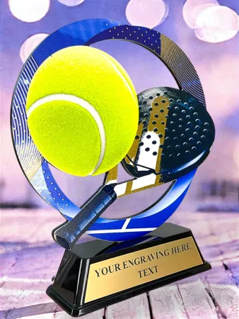 Kovová trofej SAM02M15 | Padel Výška cm: 15