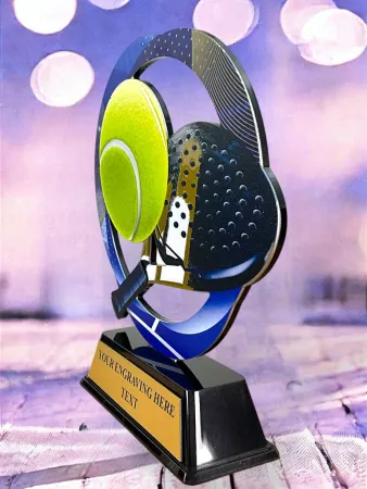 Kovová trofej SAM02M15 | Padel Výška cm: 15