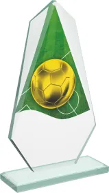 Skleněná trofej CRTF20008M3 | Fotbal Výška cm: 21,5