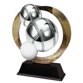 Kovová trofej SAM02M18 | Petanque Výška cm: 13