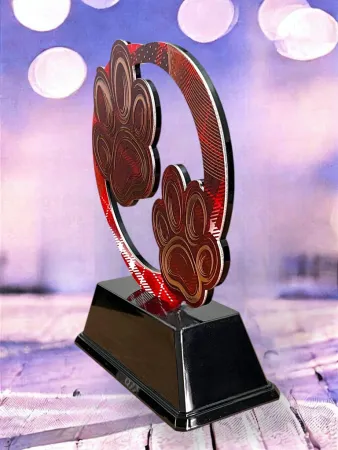 Kovová trofej SAM02M20 | Kynologie Výška cm: 15, Barva: bronz