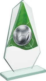 Skleněná trofej CRTF20008M4 | Fotbal Výška cm: 23,5