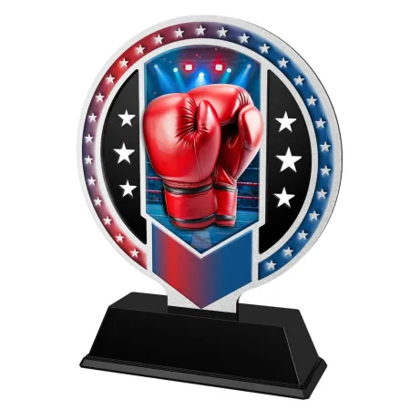 Kovová trofej SAM03M14 | Bojová umění Výška cm: 13, Barva: bronz