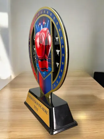 Kovová trofej SAM03M14 | Bojová umění Výška cm: 13, Barva: bronz