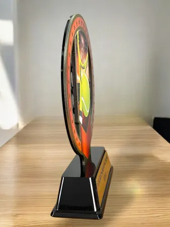 Kovová trofej SAM03M20 | Tenis Výška cm: 13, Barva: bronz