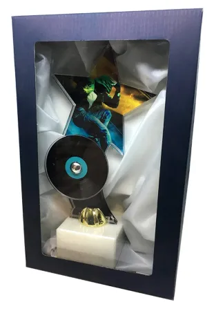 Akrylátová trofej ACTD108 | Baseball Výška cm: 28, Barva: stříbro, Podstavec: bílý