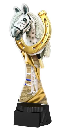 Akrylátová trofej ACUTCM130 | Jezdectví Výška cm: 25,5