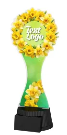Akrylátová trofej ACUTCM132 | Květinová edice Výška cm: 23