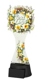 Akrylátová trofej ACUTCM134 | Květinová edice Výška cm: 19