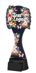 Akrylátová trofej ACUTCM135 | Květinová edice Výška cm: 19