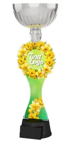 Akrylátová trofej ACUPCSM124 | Květinová edice ACUPCSM111C