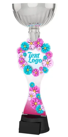 Akrylátová trofej ACUPCSM125 | Květinová edice Výška cm: 34,5
