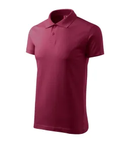 Polokošile pánská Single J. 202 - XL - garnet