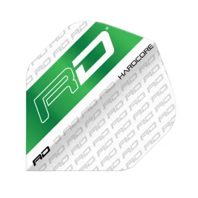 Red Dragon Letky Hardcore - RD Logo - White & Green RF6916