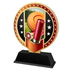 Kovová trofej SAM03M26 | Střelba Výška cm: 13, Barva: stříbro