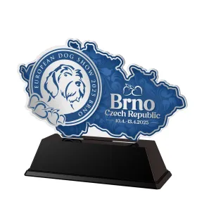Akrylátová trofej EDS25 AKEKC | Kynologie