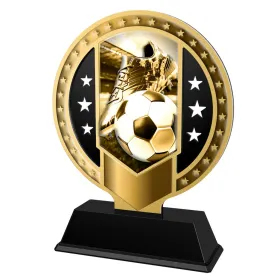 Kovová trofej SAMR03M02 | Fotbal Výška cm: 15, Barva: stříbro