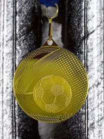 Medaile VMDS00123 | Fotbal Barva: zlato, Stuha: ST19