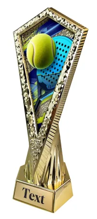 Sportovní pohár AY1M17 | Padel Výška 27cm, barva: bronz