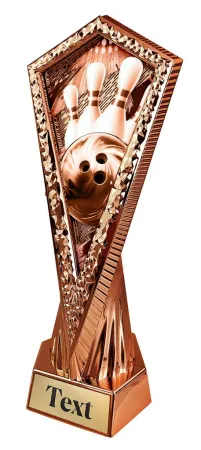 Sportovní pohár AYR1M03 | Bowling Výška 27cm, barva: zlato