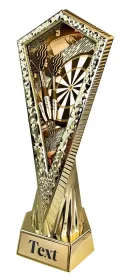 Sportovní pohár AYR1M19 | Šipky Výška 27cm, barva: bronz