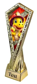 Sportovní pohár AY1M25 | Hasiči Výška 27cm, barva: bronz
