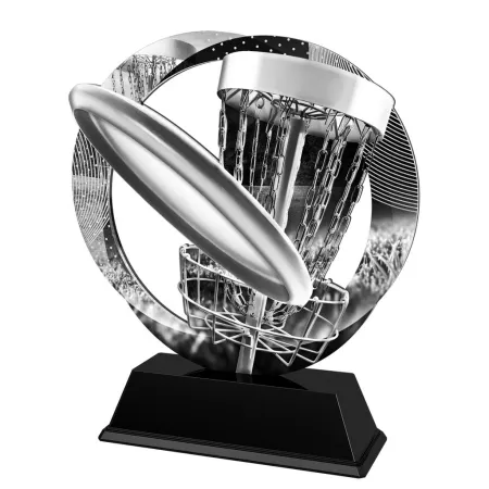 Kovová trofej SAM02M30 | Discgolf Výška cm: 13, Barva: bronz