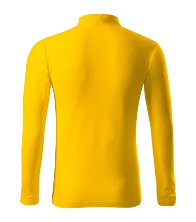 Polokošile pánská Pique Polo LS 221 - 3XL - žlutá