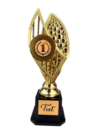 Designová trofej AV1 Výška: 31cm, Barva: stříbro