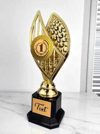Designová trofej AV1 Výška: 31cm, Barva: stříbro