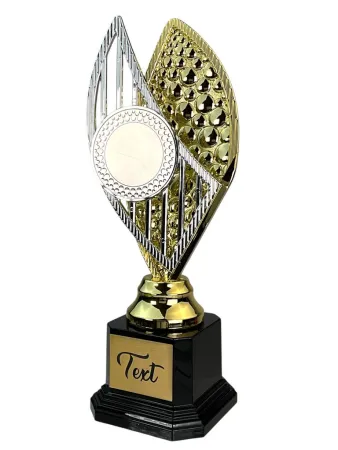 Designová trofej AV1 Výška: 31cm, Barva: stříbro