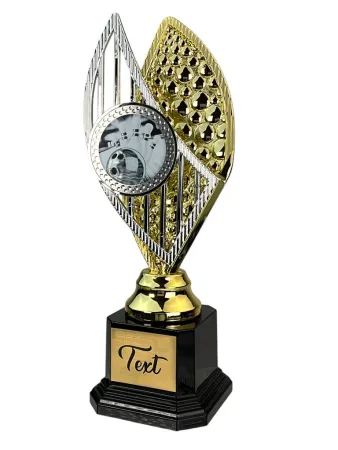 Designová trofej AV1 Výška: 31cm, Barva: stříbro