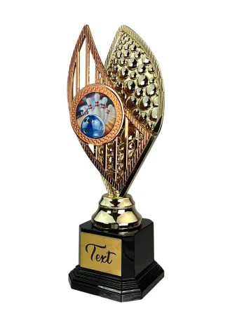 Designová trofej AV1 Výška: 31cm, Barva: stříbro