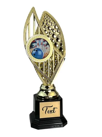 Designová trofej AV1 Výška: 31cm, Barva: stříbro