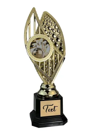 Designová trofej AV1 Výška: 31cm, Barva: stříbro