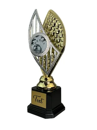 Designová trofej AV1 Výška: 31cm, Barva: stříbro
