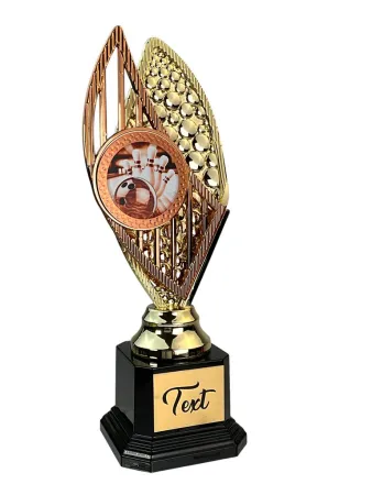 Designová trofej AV1 Výška: 31cm, Barva: stříbro